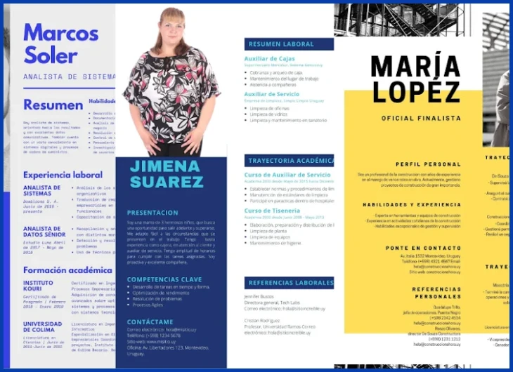 Diseño cronológico inverso y estructura clara para reclutadores en Uruguay