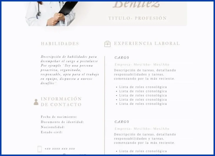 Ejemplos de objetivos profesionales para CV en Uruguay