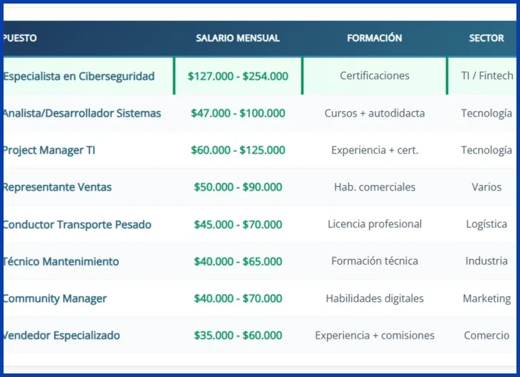 Factores que determinan el salario de un ingeniero en Uruguay