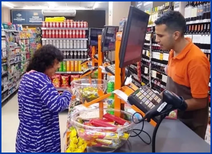 Salario de un cajero en supermercado Uruguay